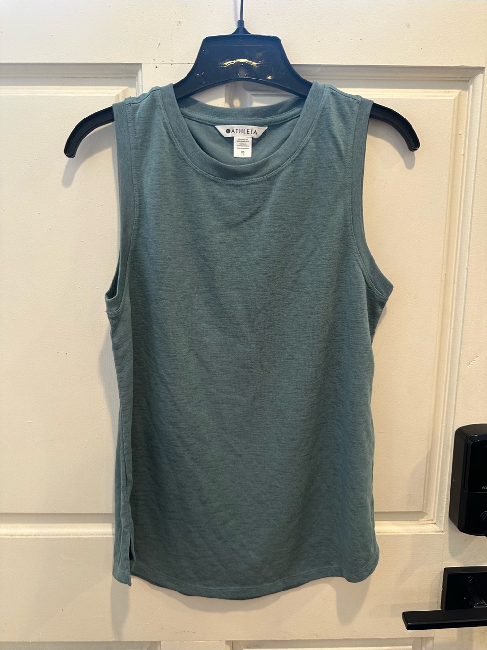 Athleta Sleeveless Crew Tank in Slate Green-Blue - Picture 3 of 5